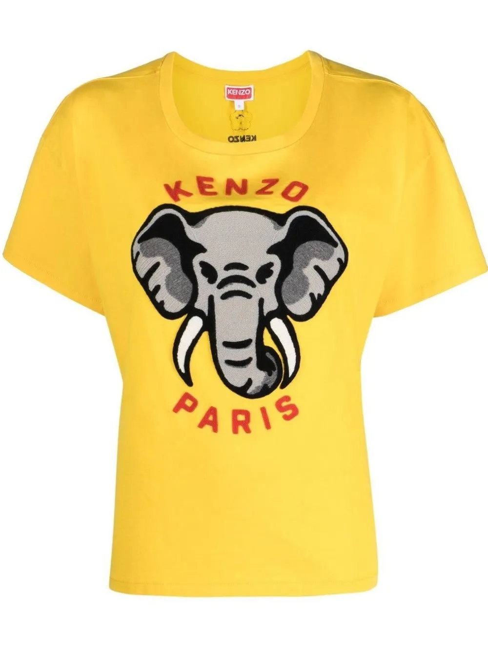 T-SHIRT CON RICAMO ELEFANTE