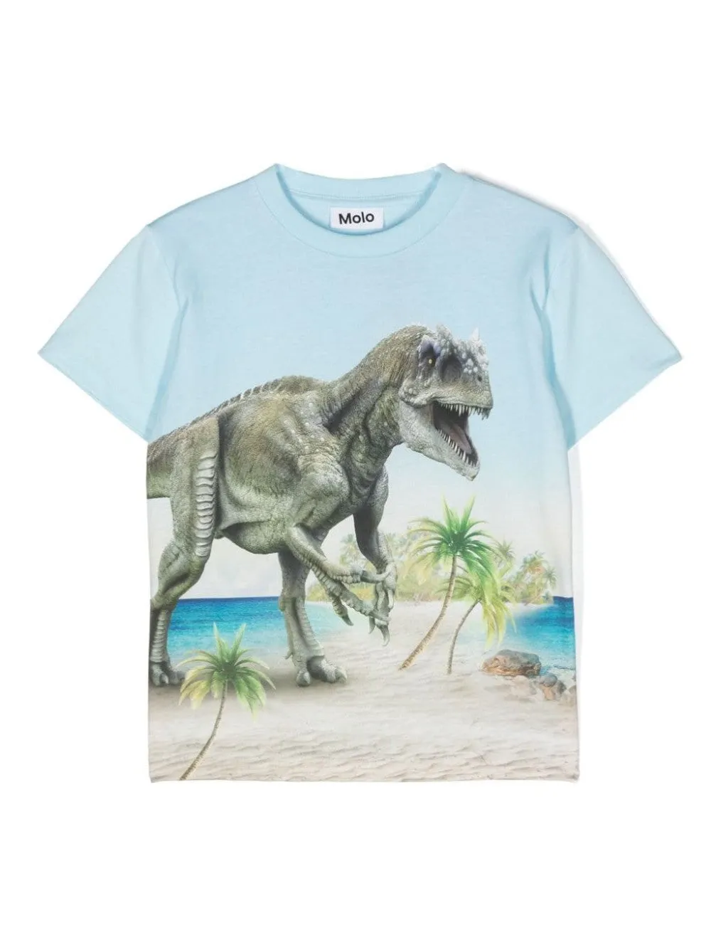 T-SHIRT CON STAMPA BEACH DUNO