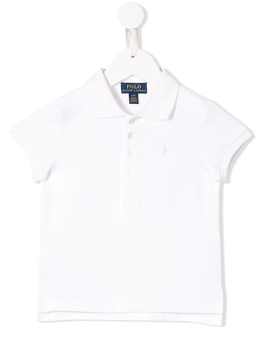 POLO CON LOGO RICAMATO TONO SU TONO