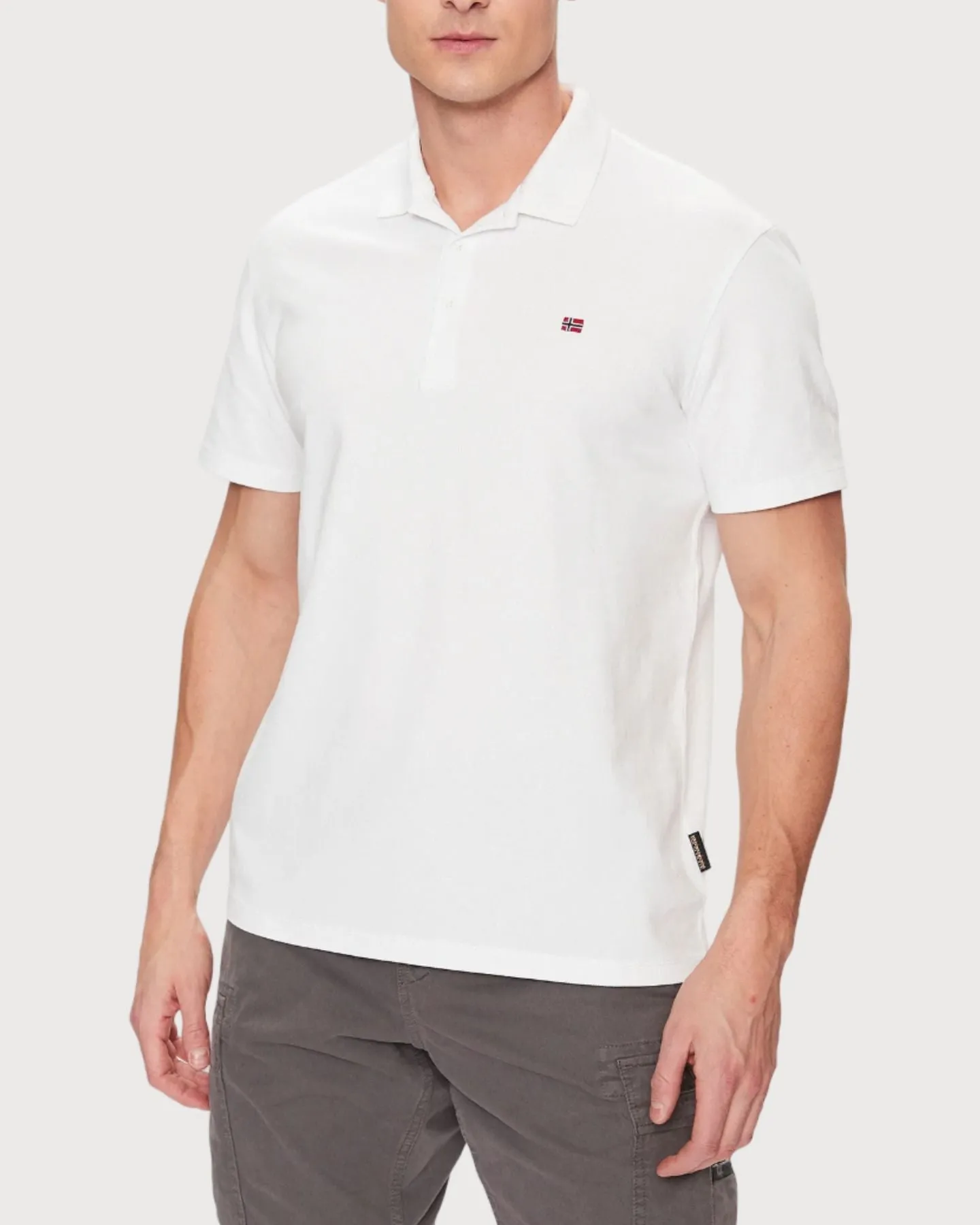 Napapijri Polo in cotone con mini logo