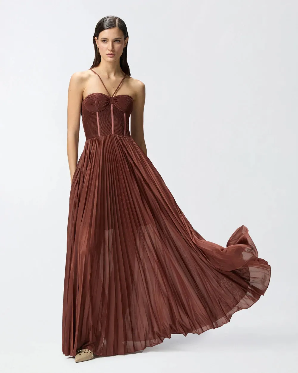 VESTITO A2DM CICOGNA - PINKO