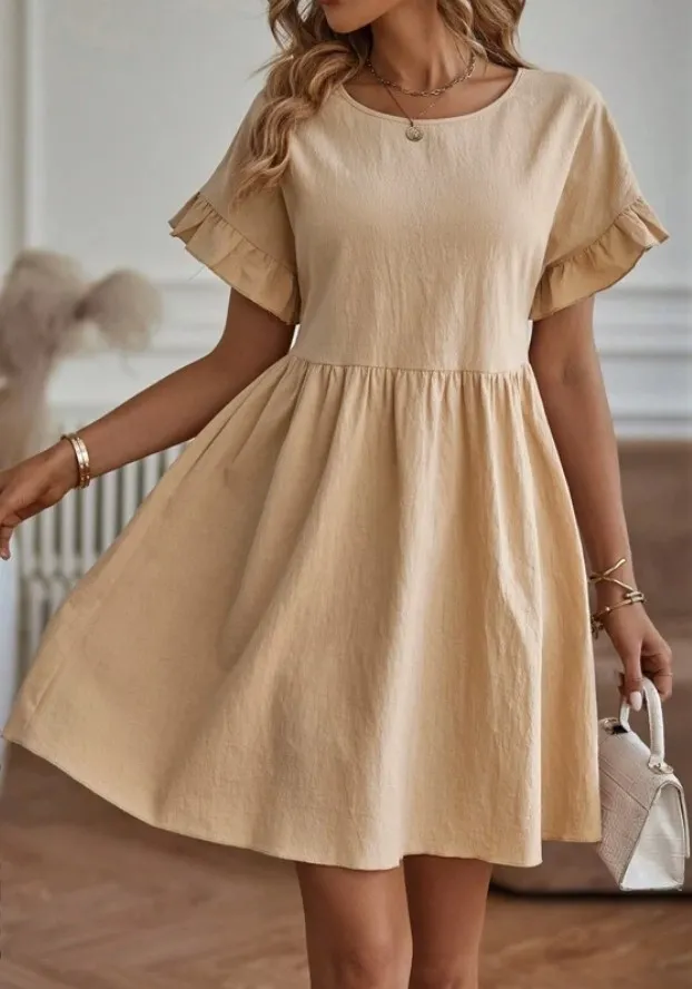 Shelagh - Abito midi linea A per donna