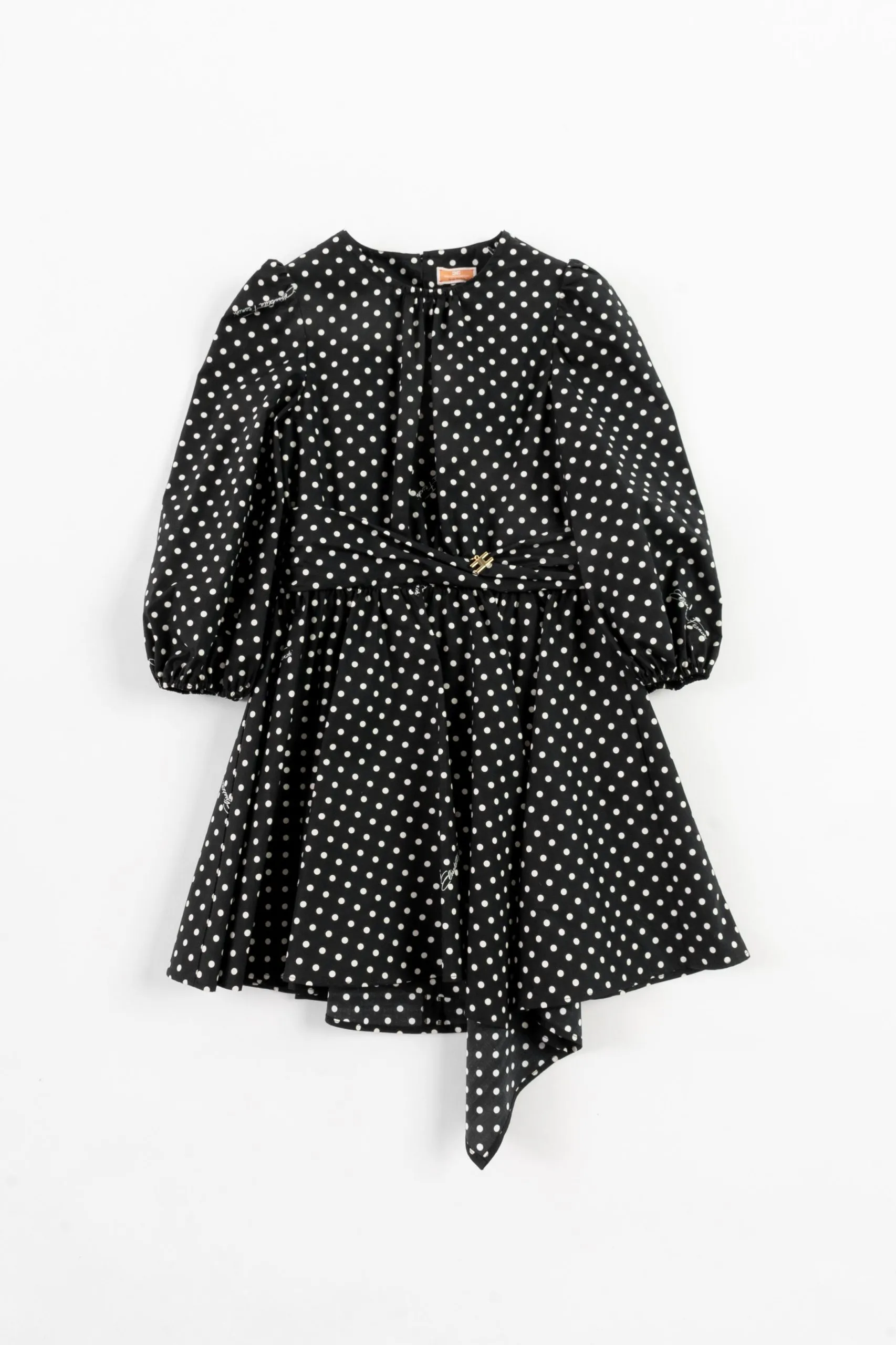 ABITO CON STAMPA A POIS