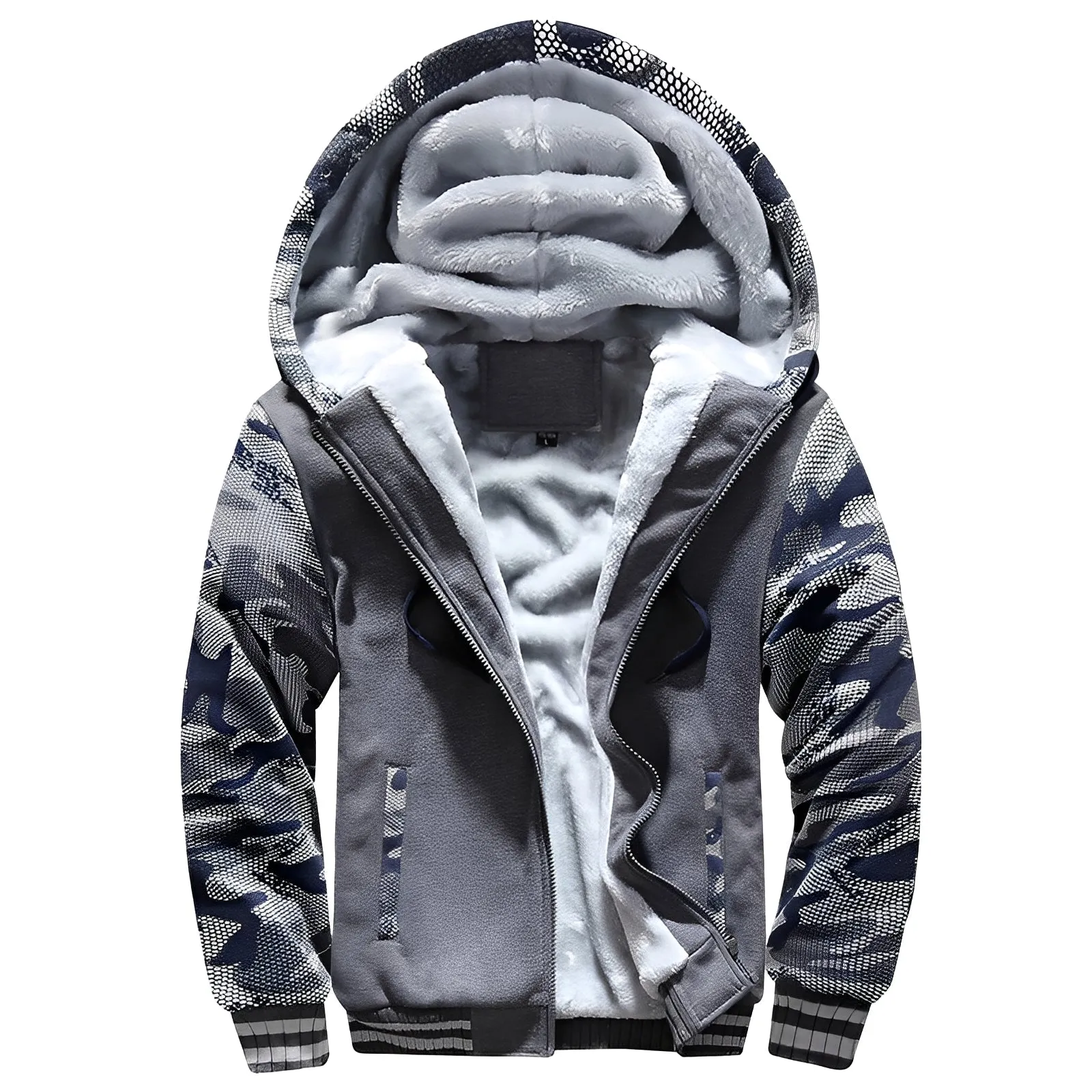 Allan - Cappotto di Velluto Foderato per Uomini