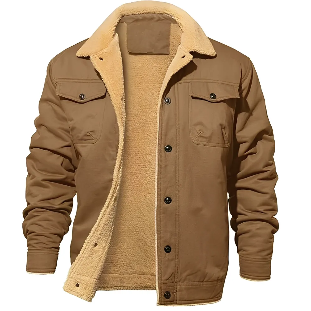 Arthur - Giacca casual calda foderata per uomini