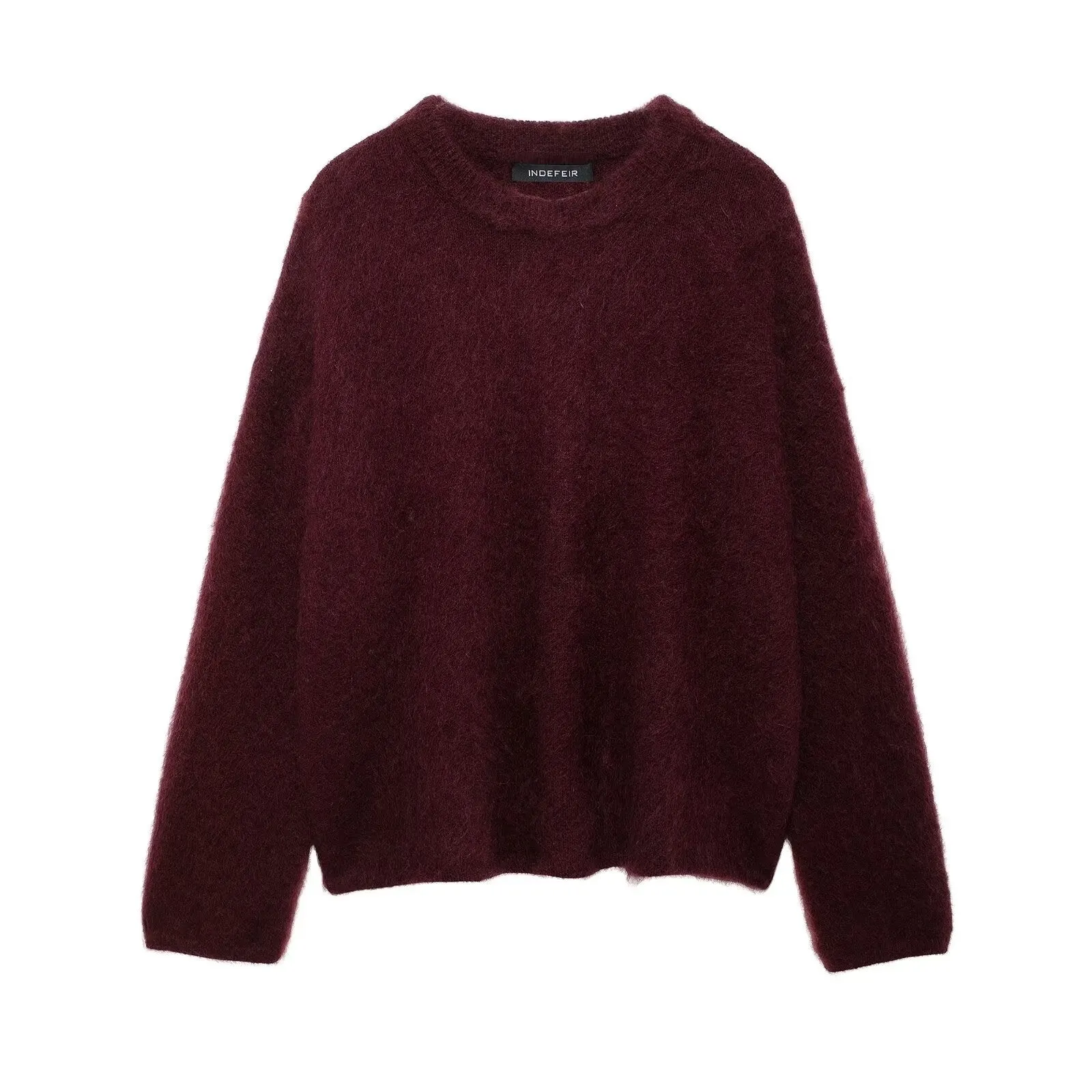 Valorie - Maglione casual in misto mohair per donne