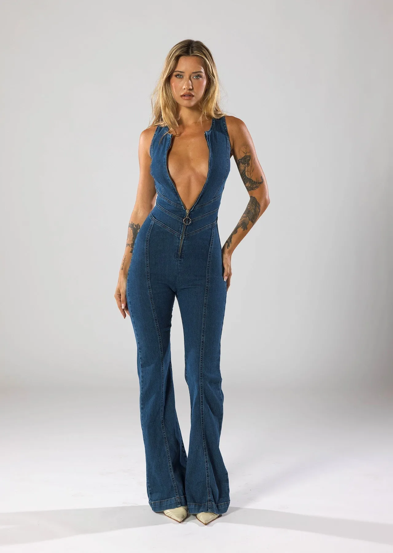 Vivienne – Tuta in Denim