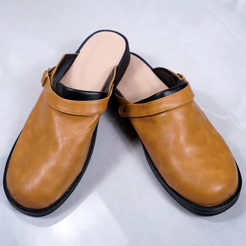 Steven - Slipper casual in pelle per uomo