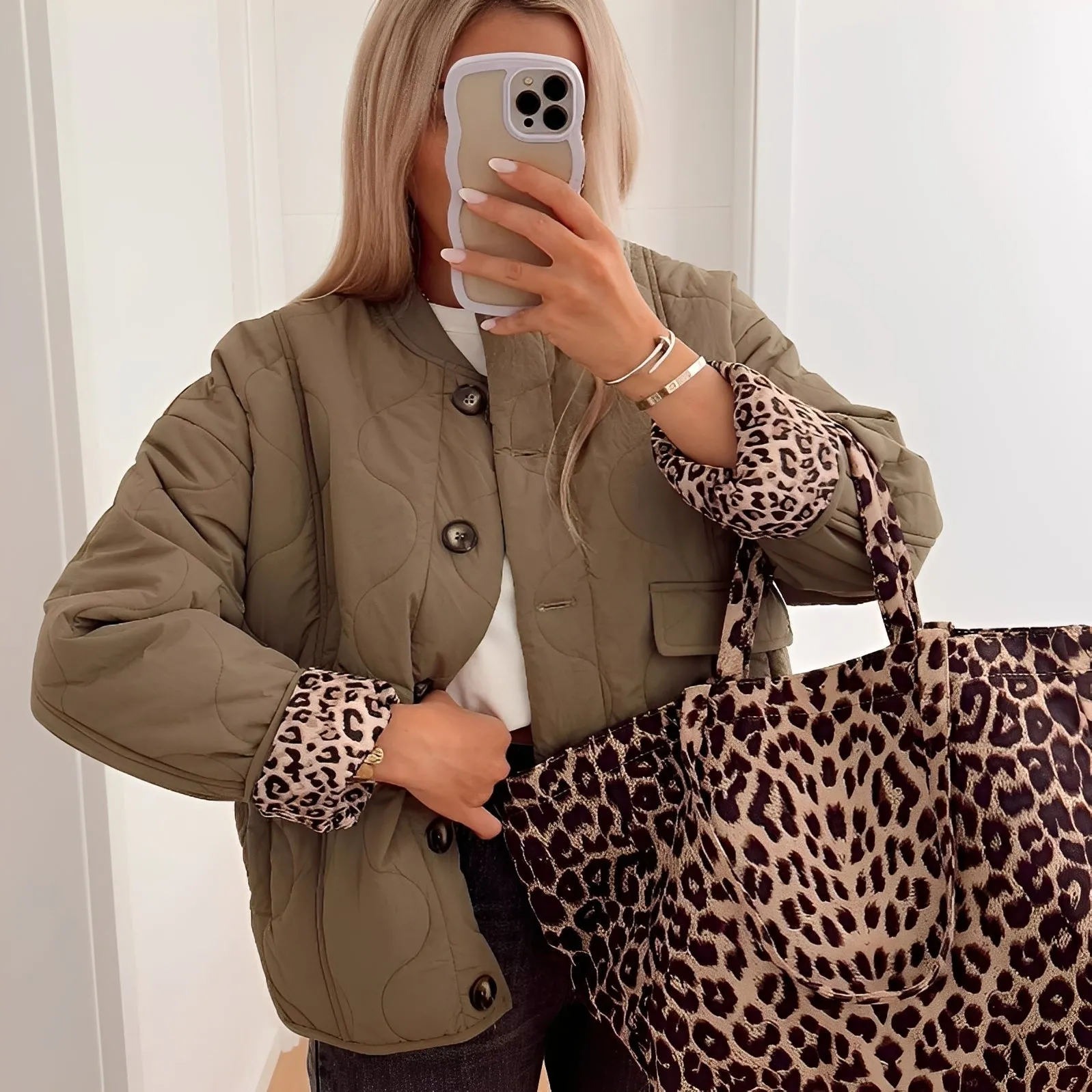 Arienne - Elegante cappotto casual sciolto per donne