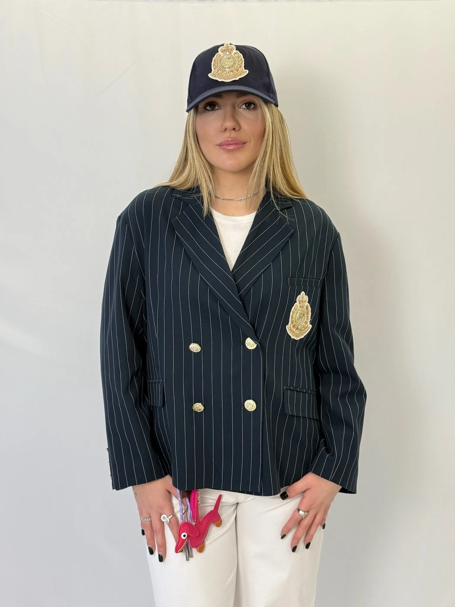 Giacca gessata - Tensione In