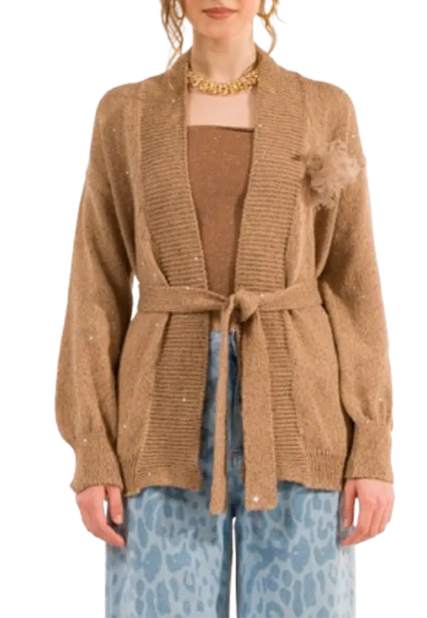 Kontatto - Cardigan con Cintura