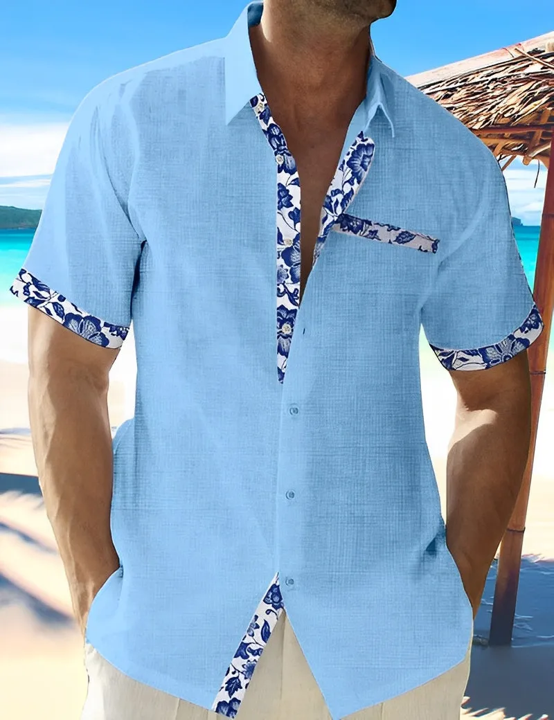 Anthony - Comoda camicia di lino per uomini