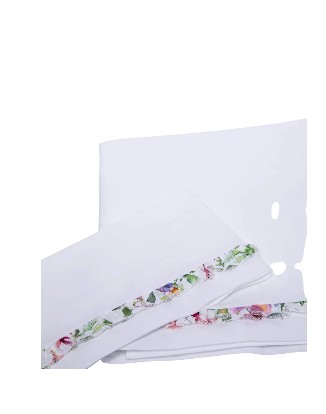 COPERTINA CON BORDO FLOREALE