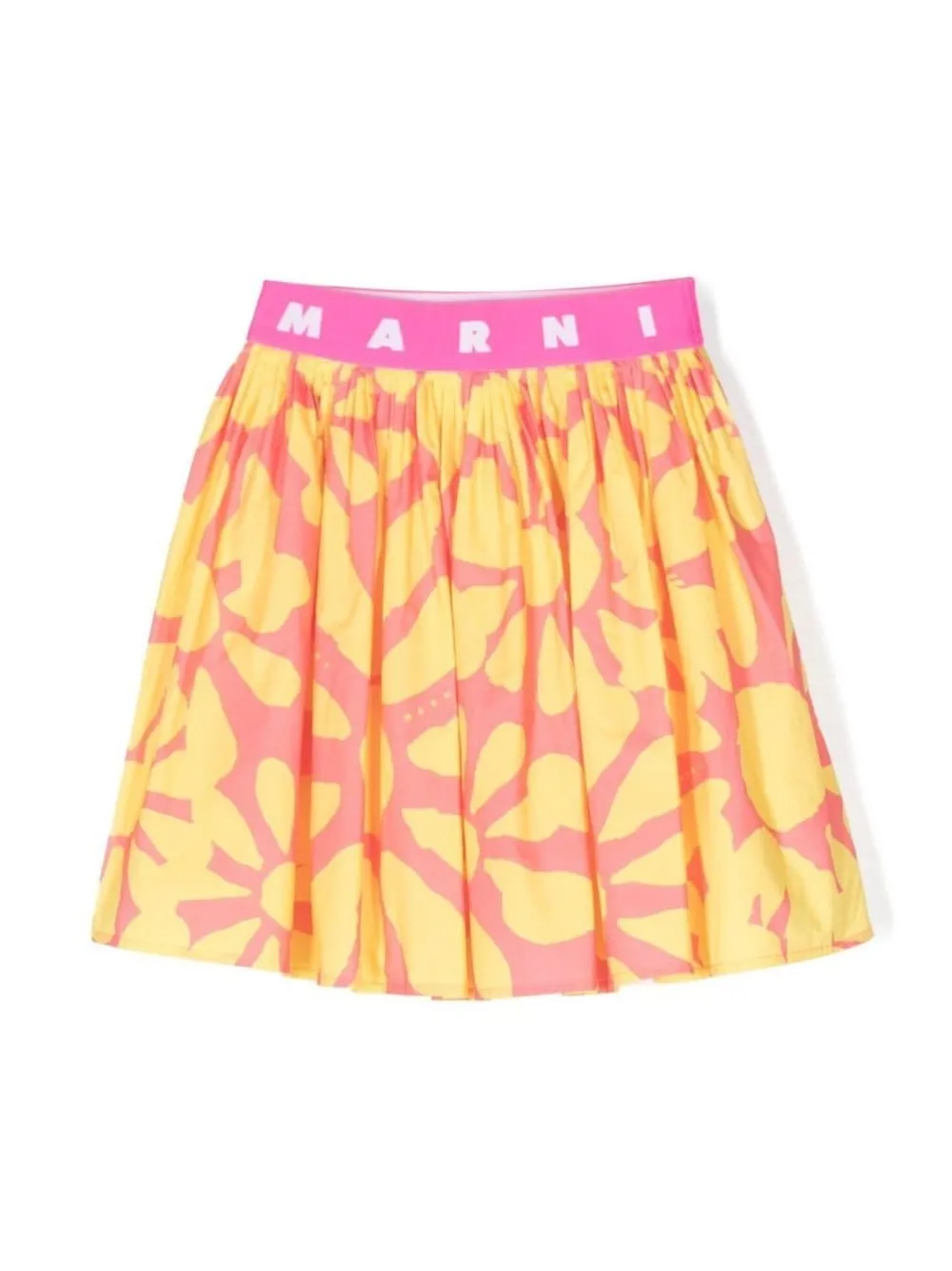 GONNA PLISETTATA A FIORI