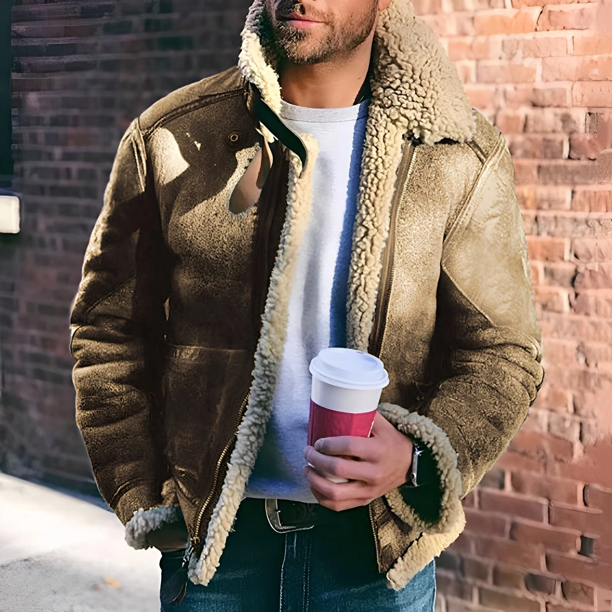 Brenden - Giacca con revers largo per uomo