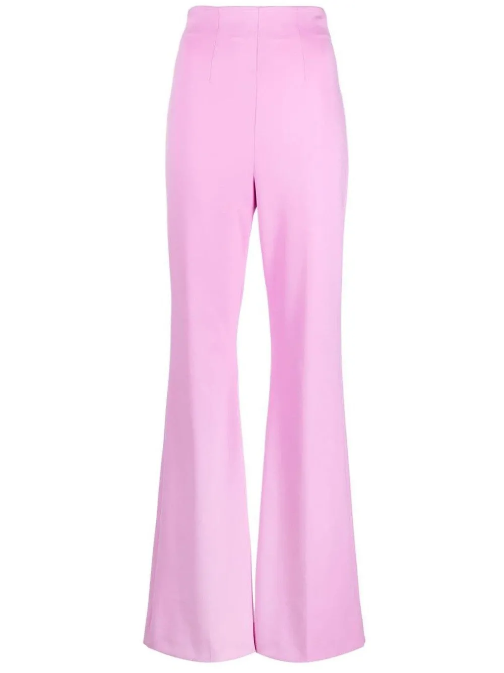 PANTALONI FLARED A VITA ALTA