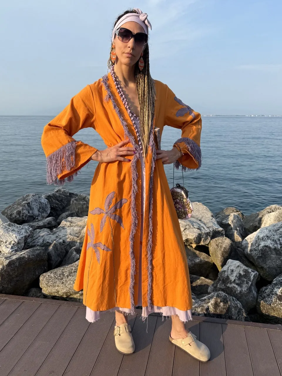 KIMONO MANGO IN COTONE ORGANICO