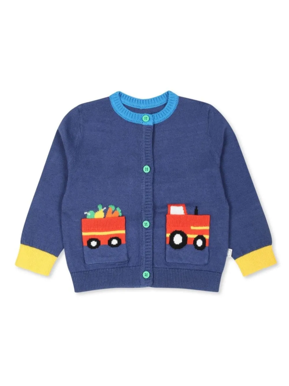 CARDIGAN CON STAMPA FURGONE