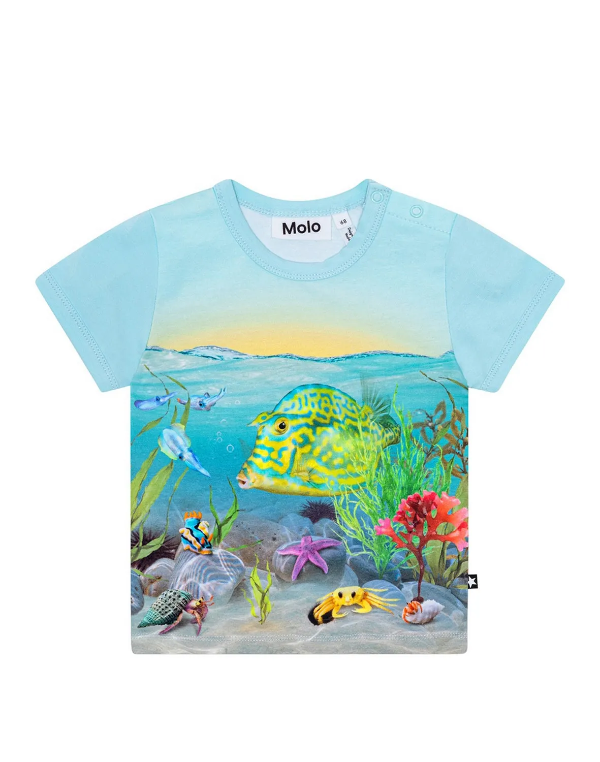 T-SHIRT CON STAMPA TROPIC SEA