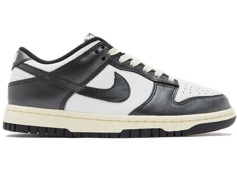 nike dunk low vintage panda (women's)