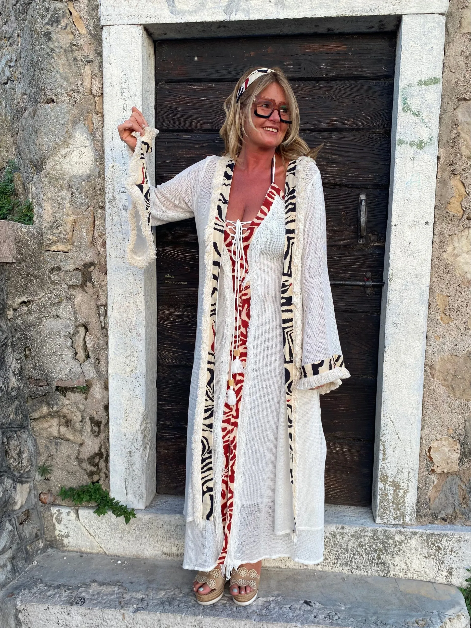 KIMONO KAIROS BIANCO