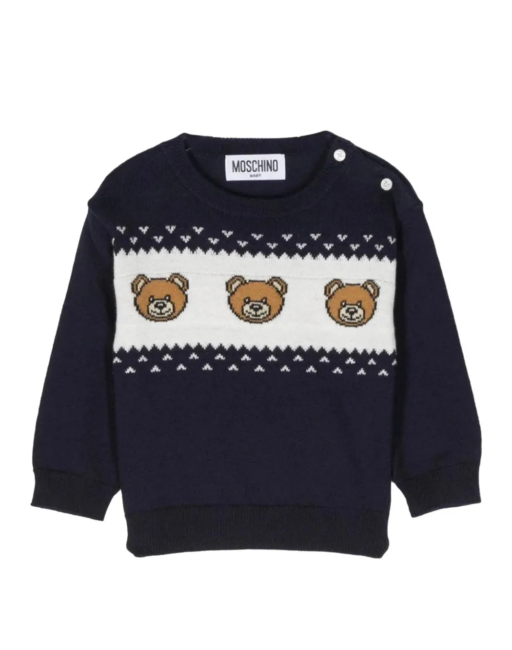 MAGLIA CON TRE TEDDY BEAR