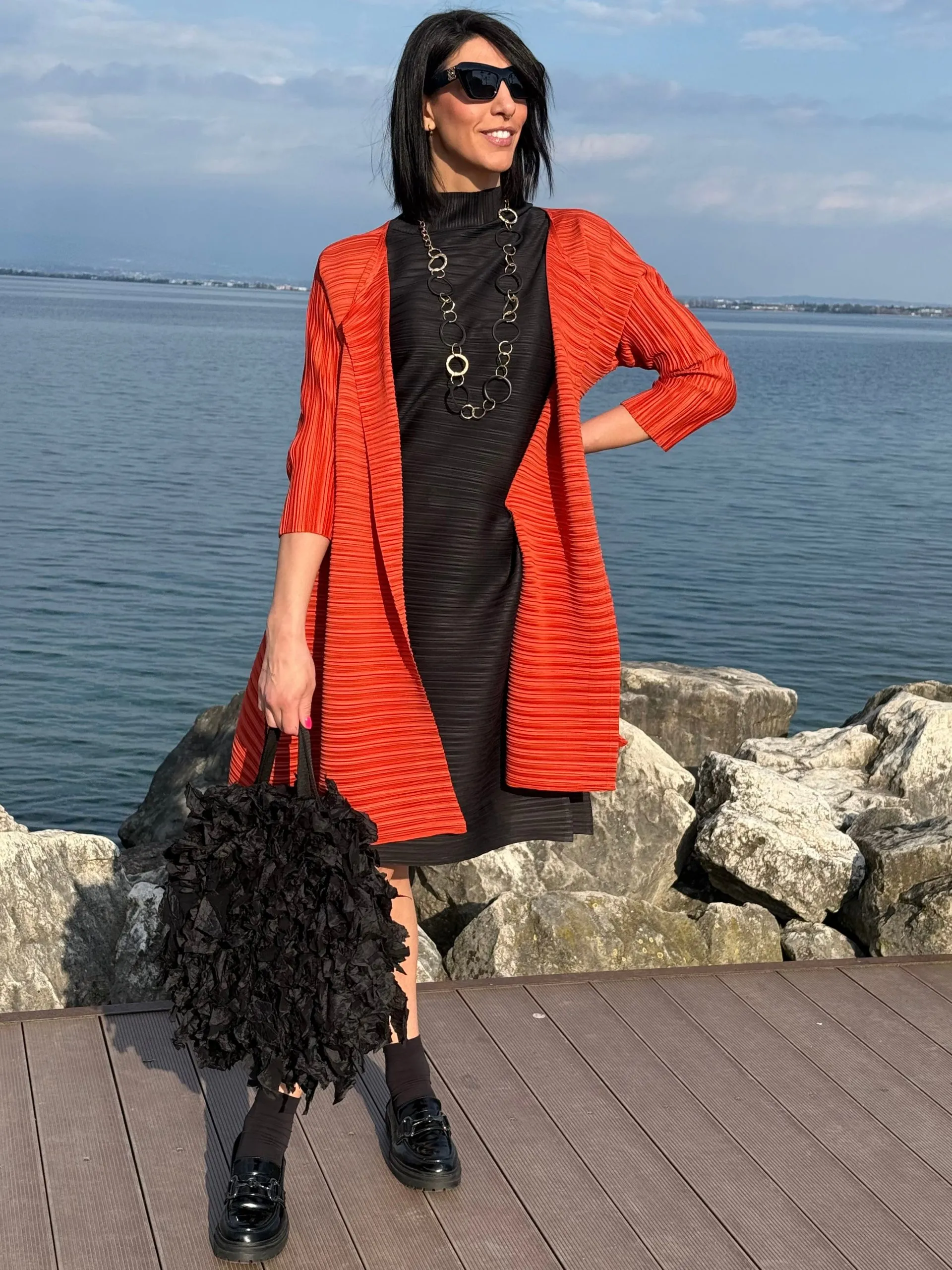 GIACCA VANESSA IN PLISSÉ