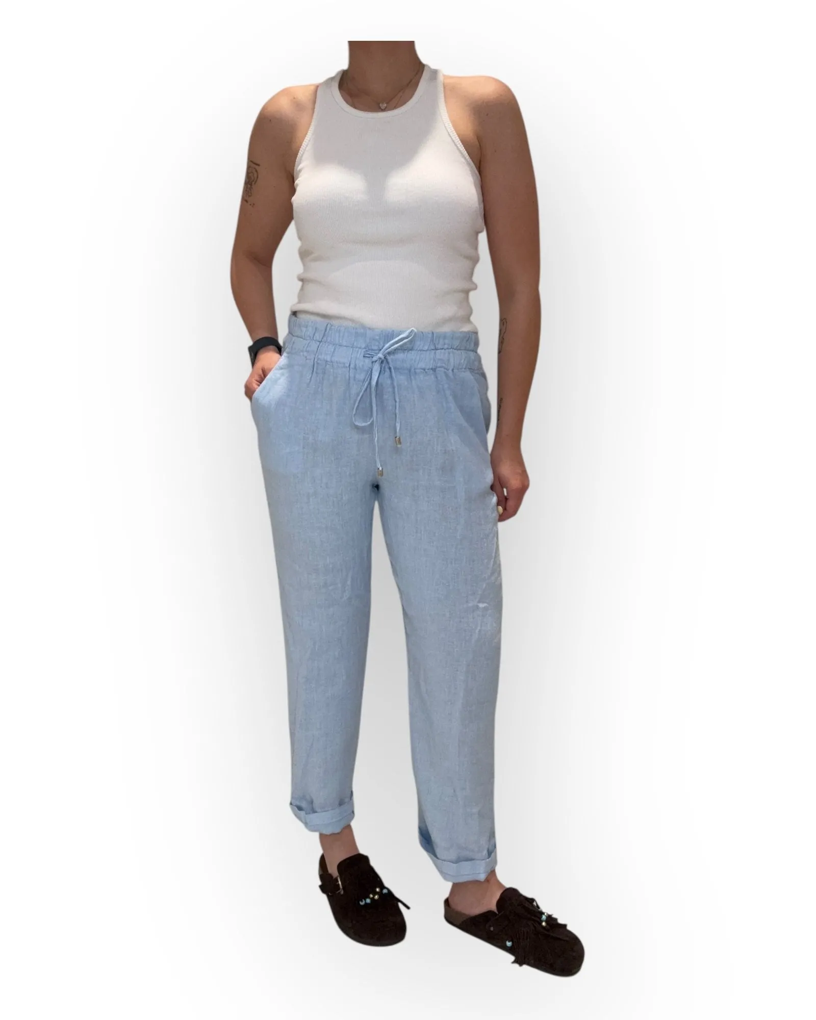 S25PE23 - PANTALONE - Tensione in