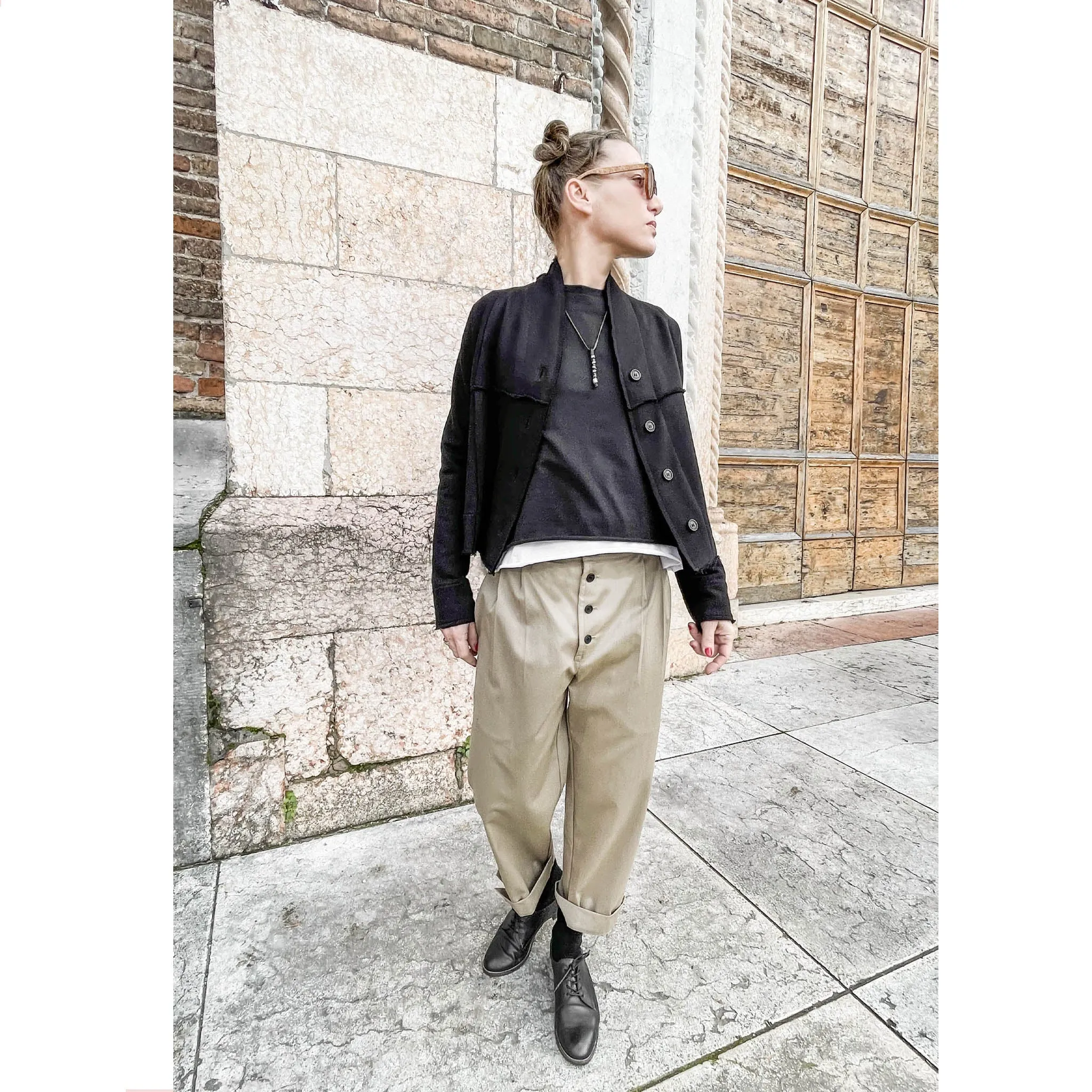 BART - Cardigan felpa corto