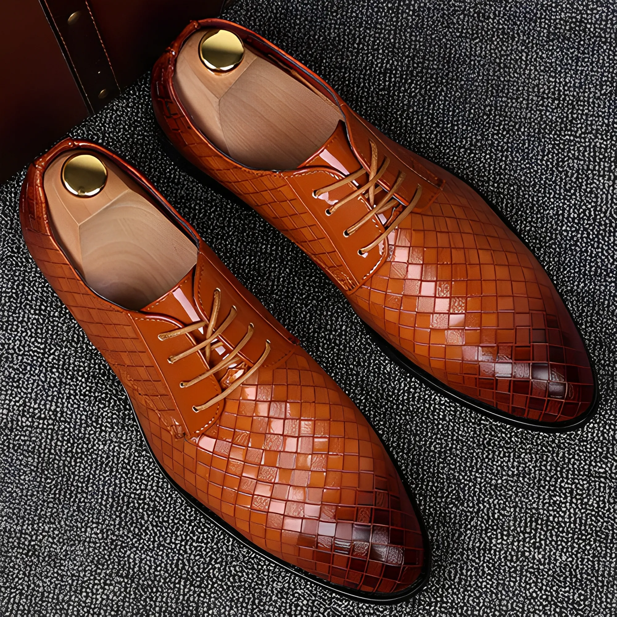 Tristan - Scarpe stringate in pelle da uomo