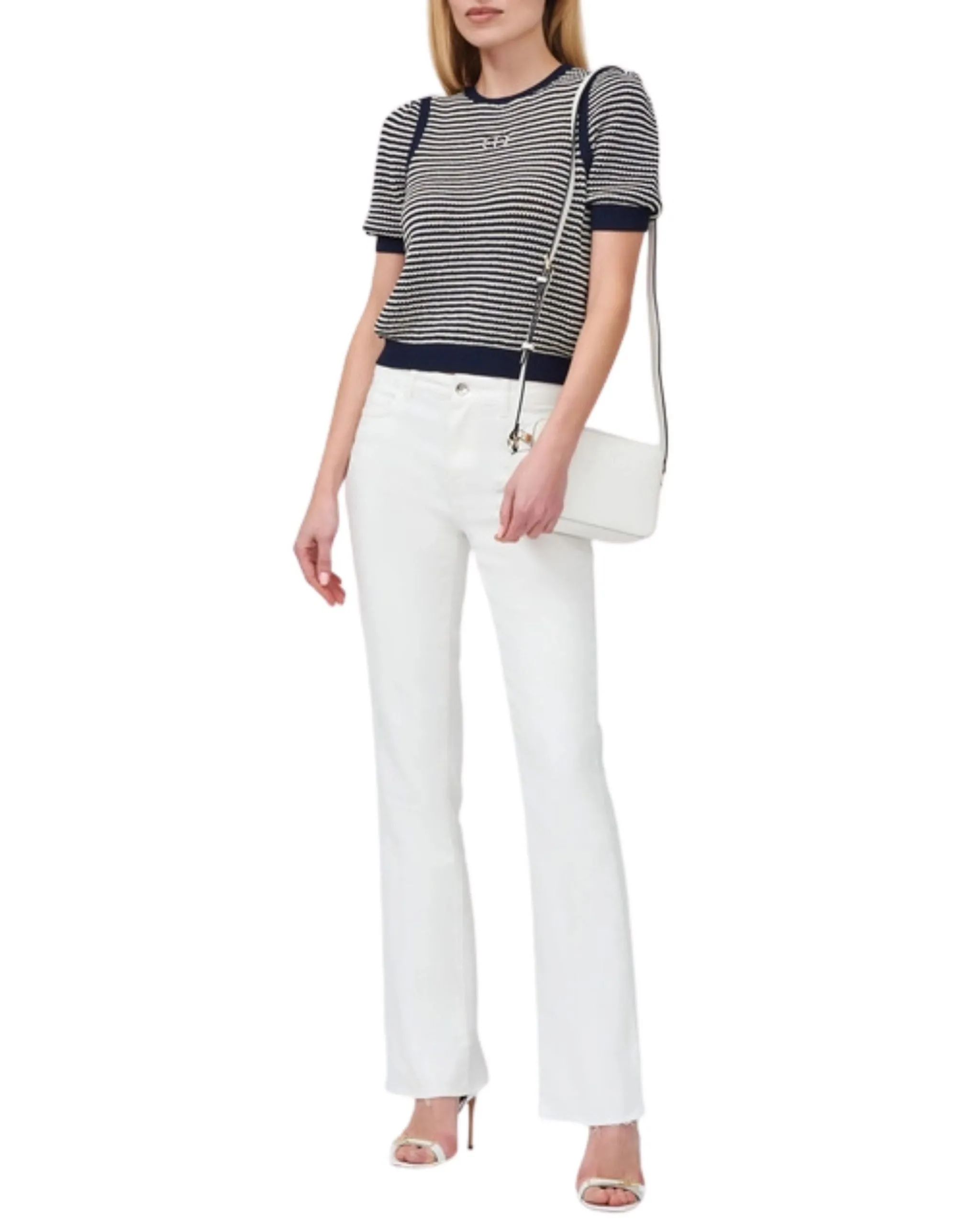 Twinset Maglia Marinara bicolore