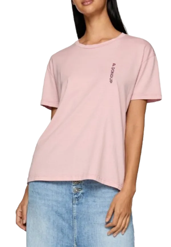Dondup - T-shirt girocollo regular in jersey