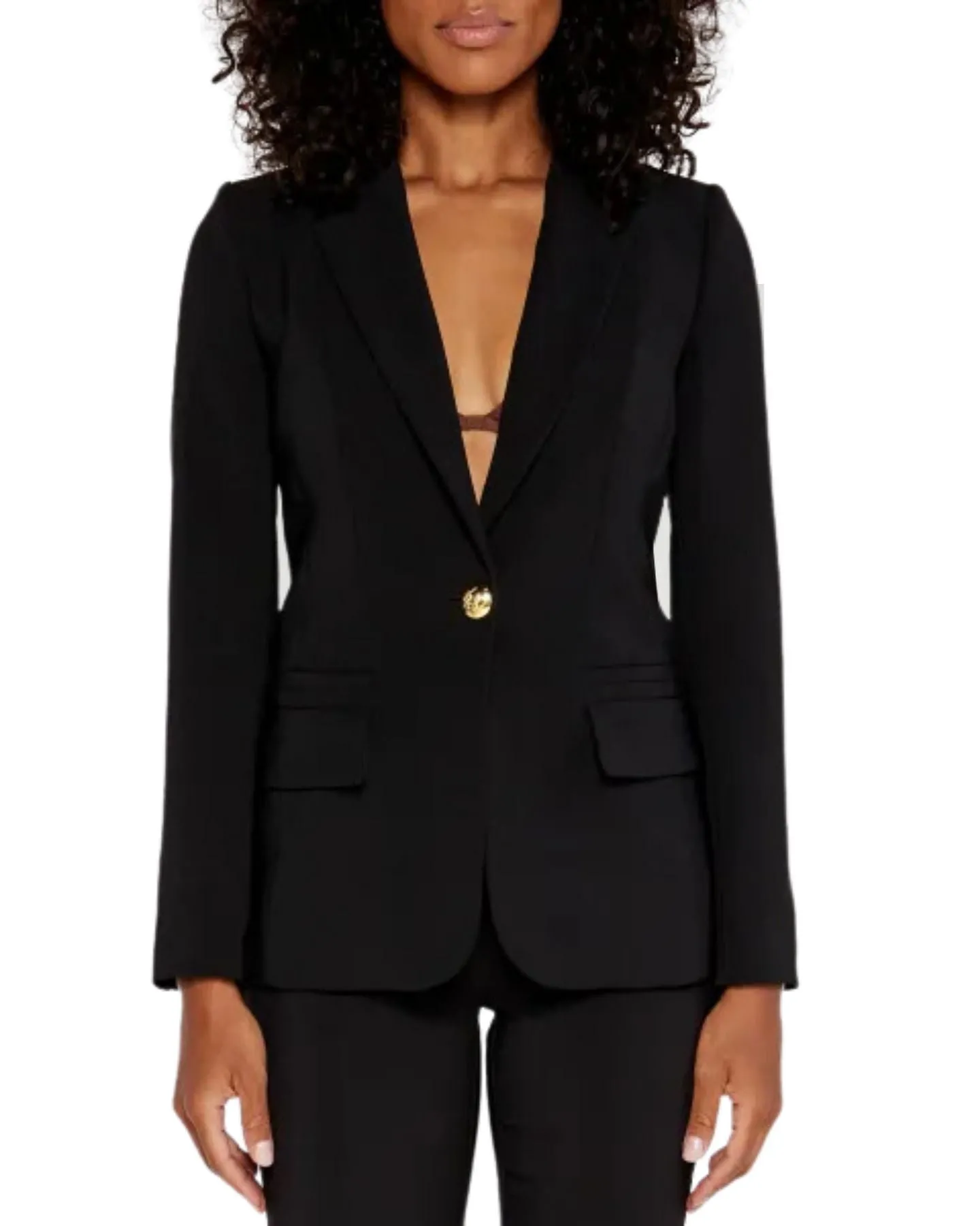 Giacca Elisabetta Franchi elegante slim monopetto