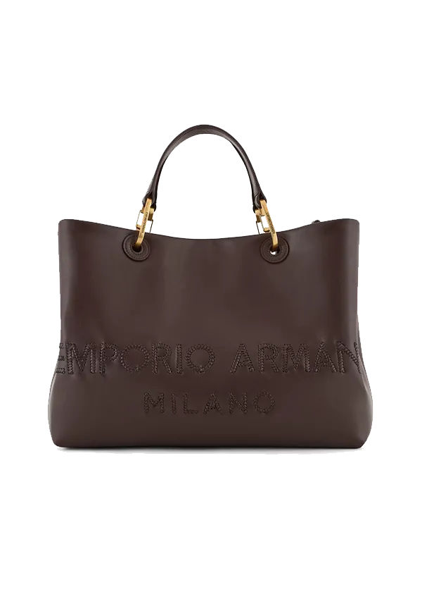 Giorgio Armani - Shopper MyEA in pelle