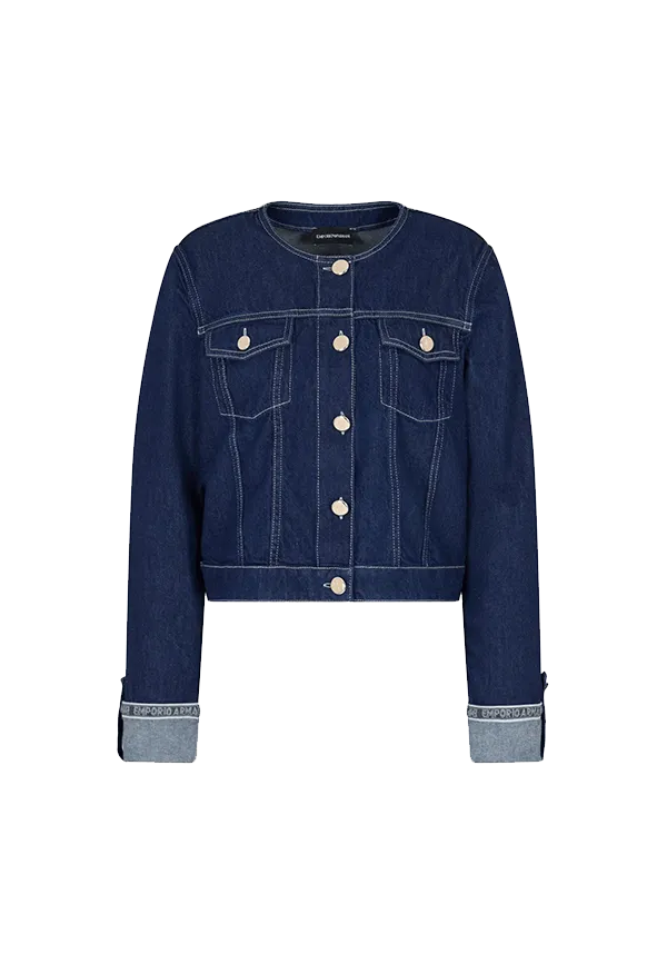 Giorgio Armani - Giacca in denim di cotone