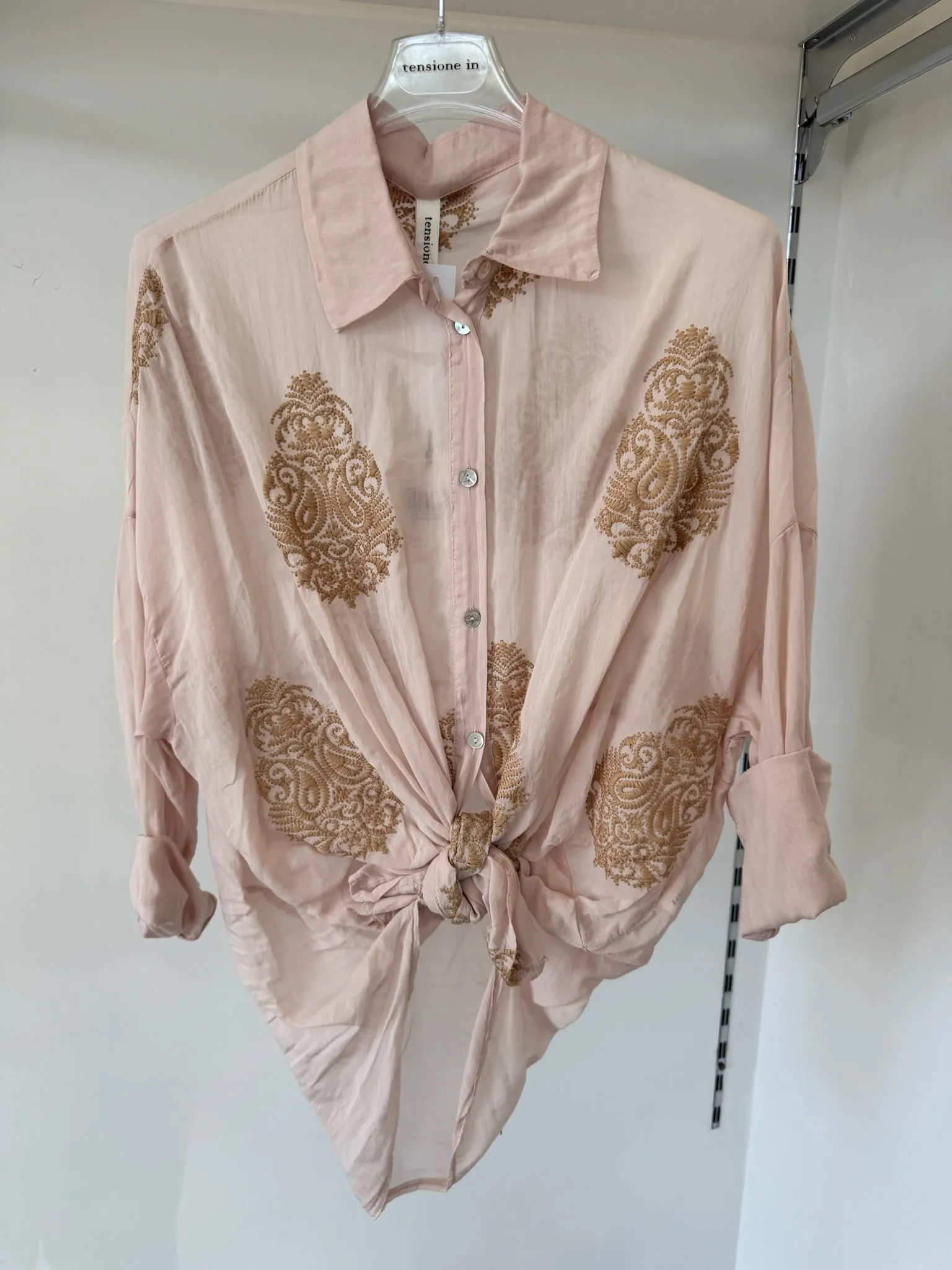 Camicia ricami - Tensione In