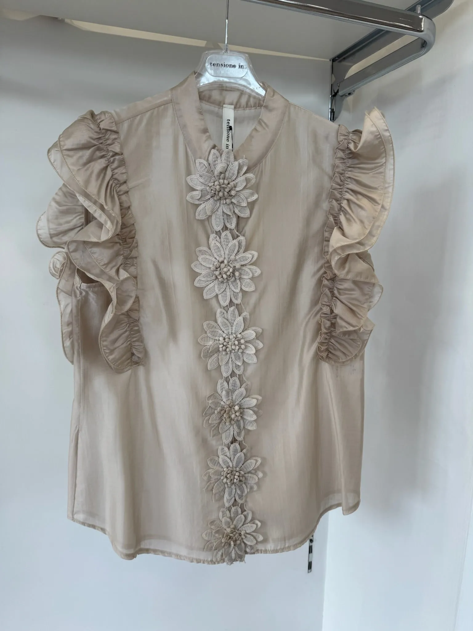 Camicia con applicazioni - Tensione In