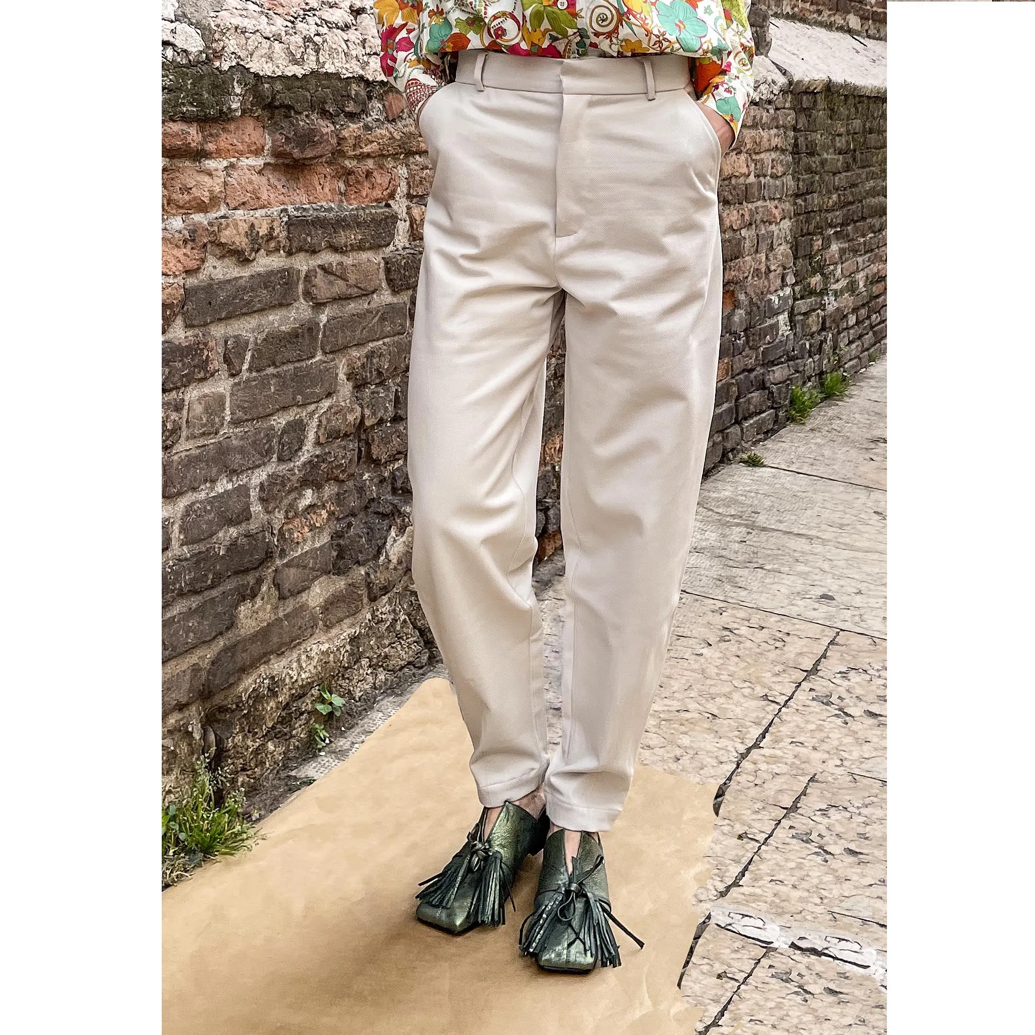 GUAM - ice grey - Pantalone