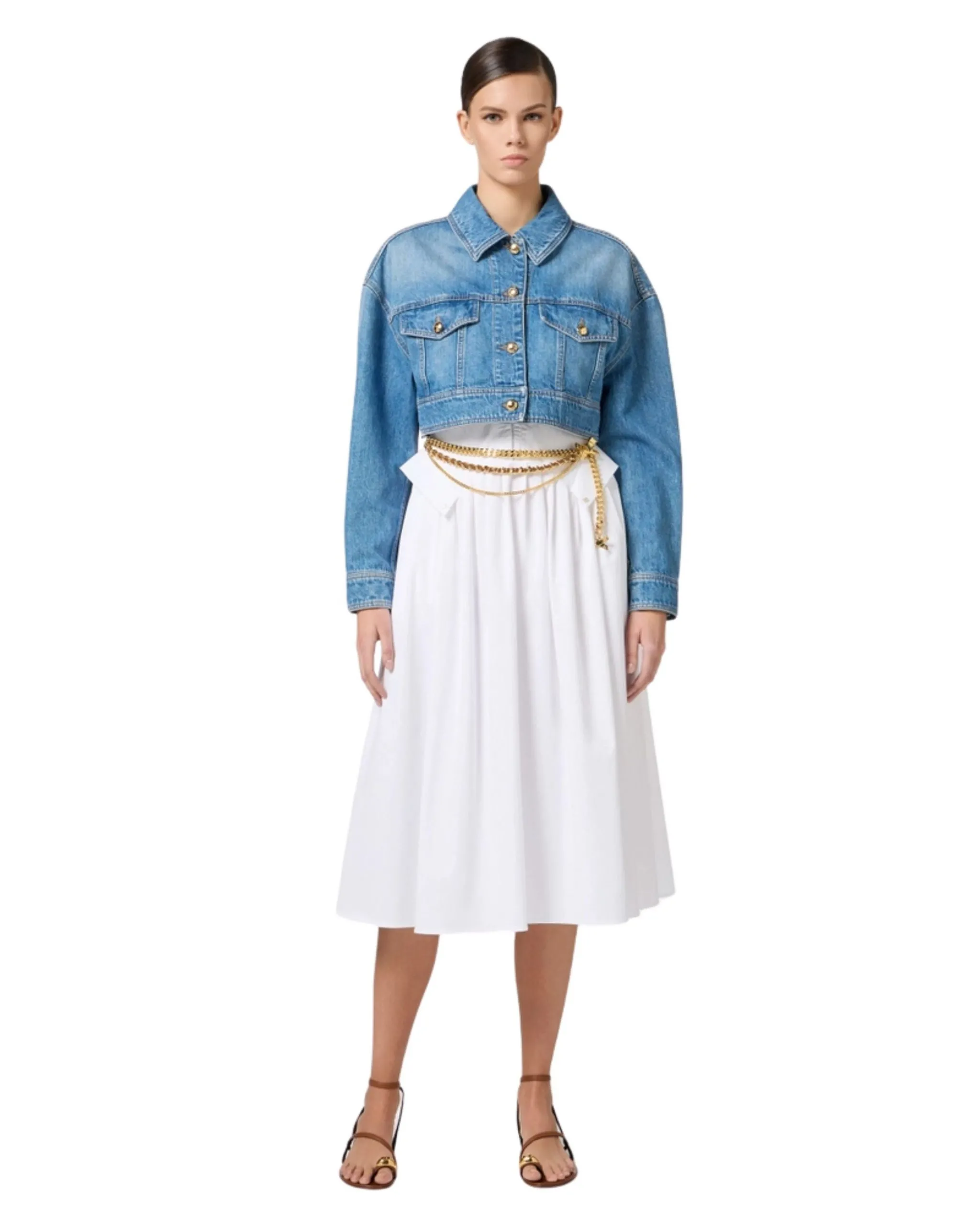 Elisabetta Franchi Giubbino Denim