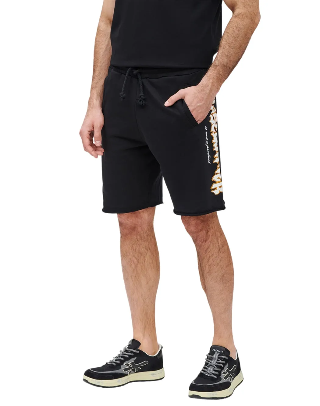 BERMUDA CON LOGO LATERALE