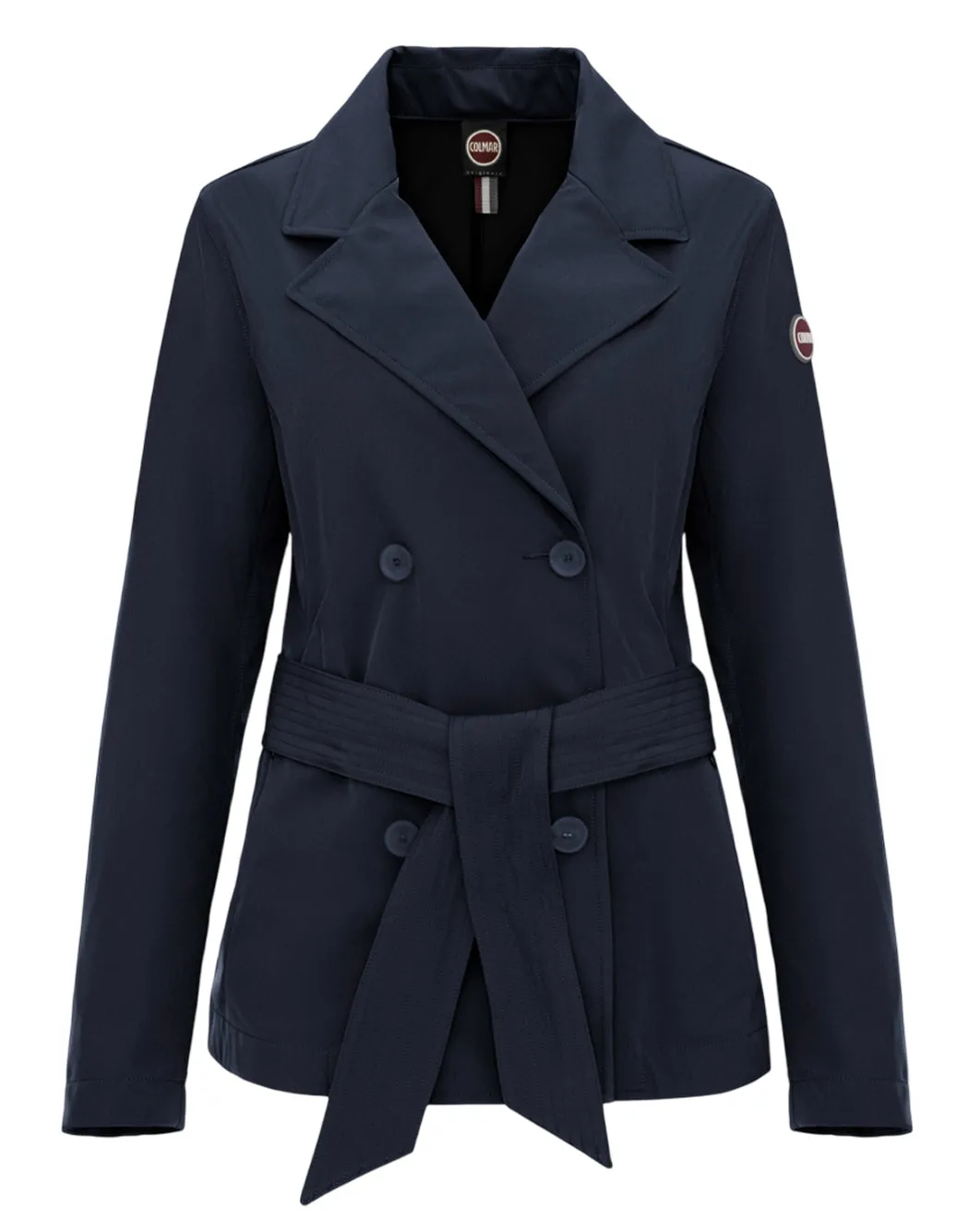 TRENCH CORTO IN SOFTSHELL