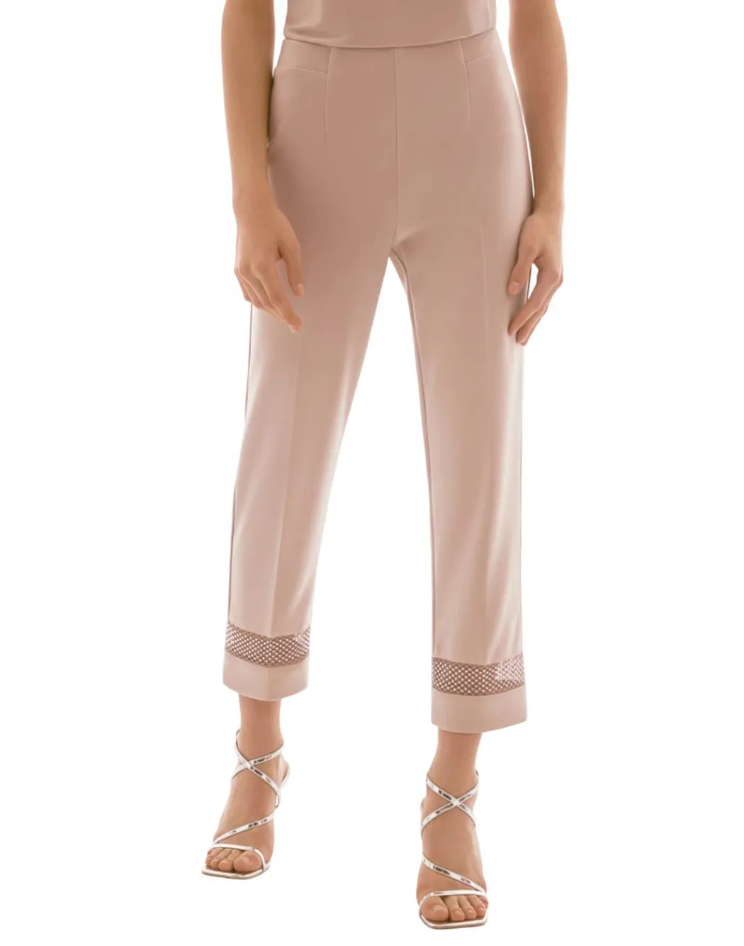 PANTALONI CON DETTAGLIO ALLA CAVIGLIA