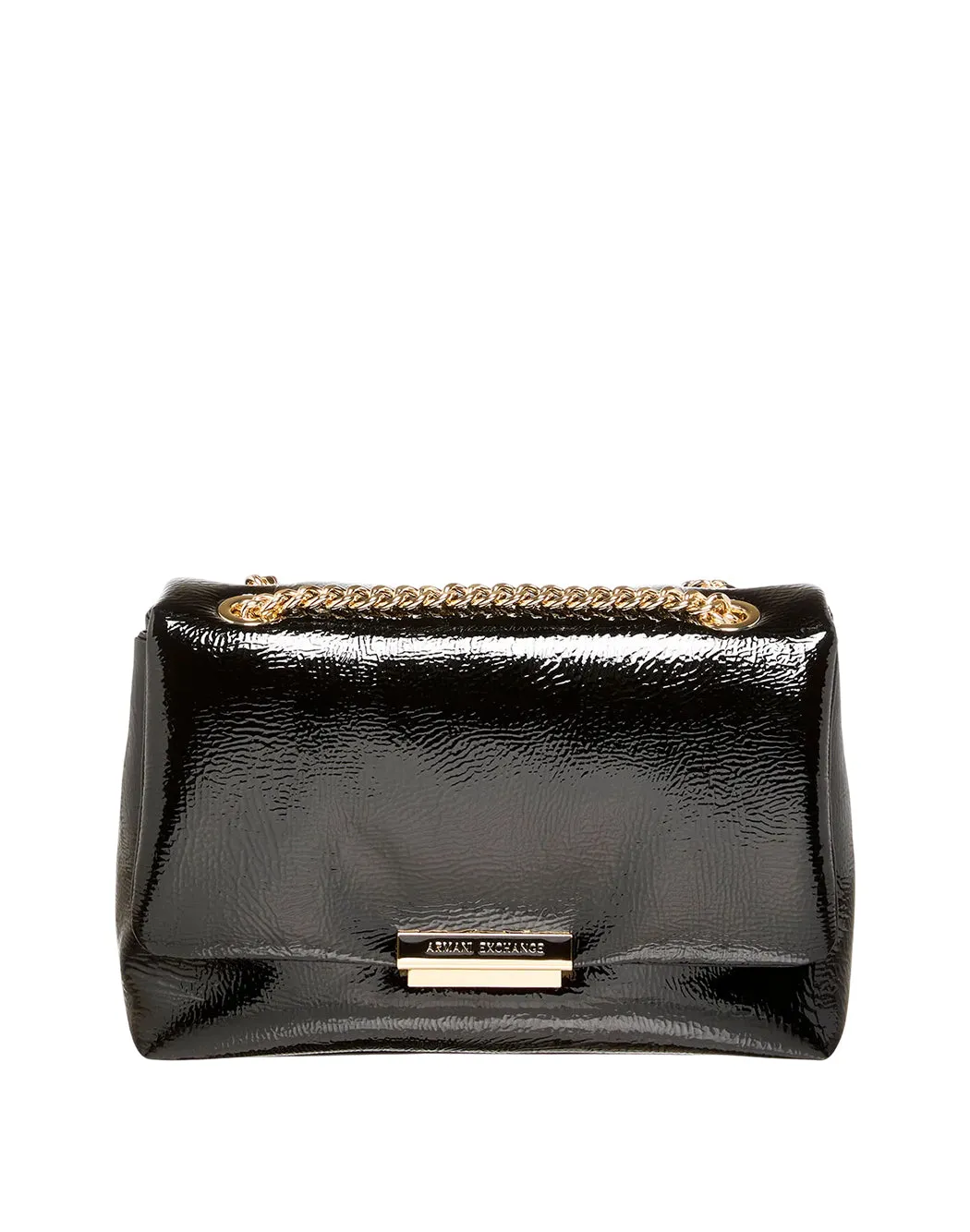 BORSA A TRACOLLA IN VERNICE