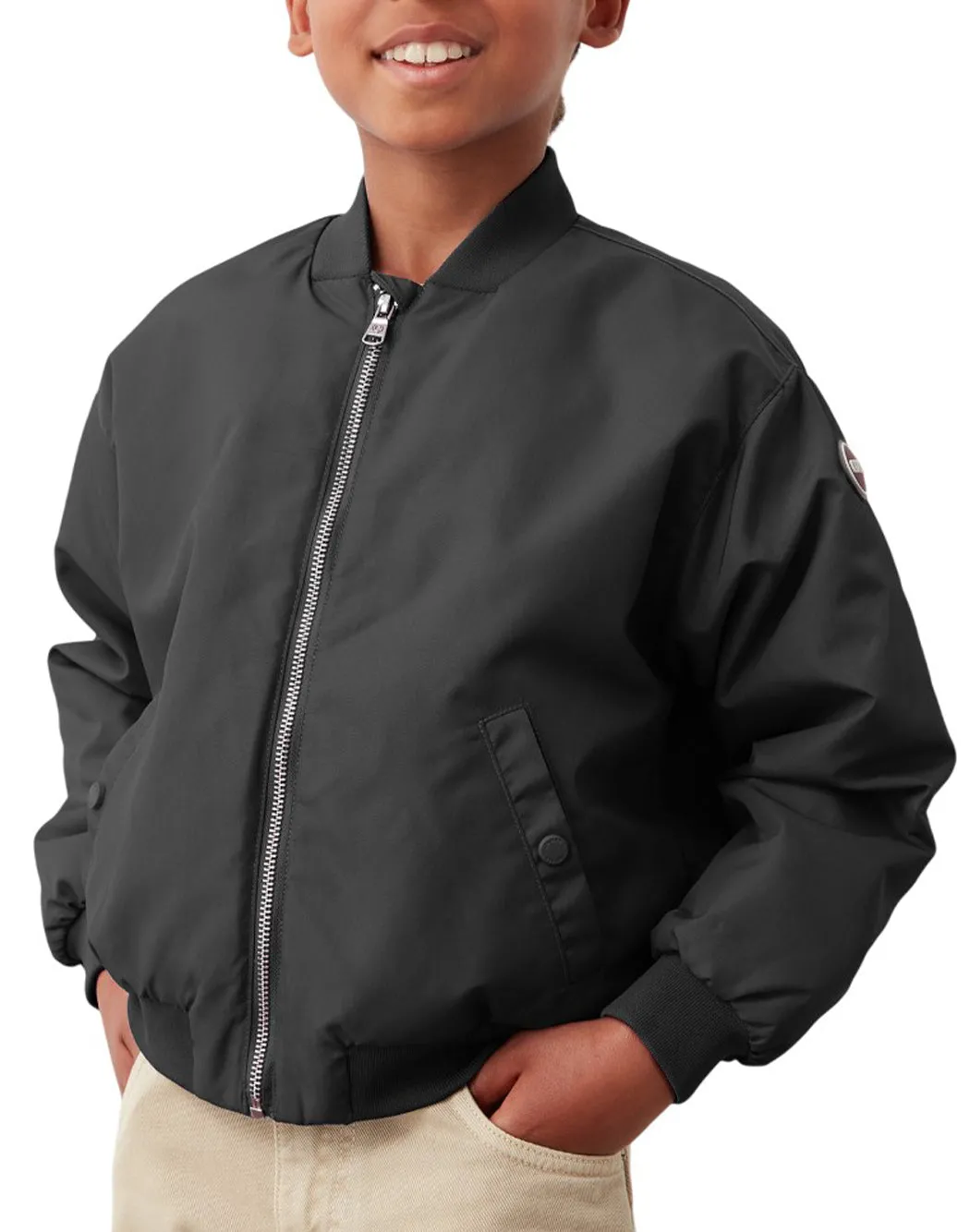 BOMBER CON MINI LOGO