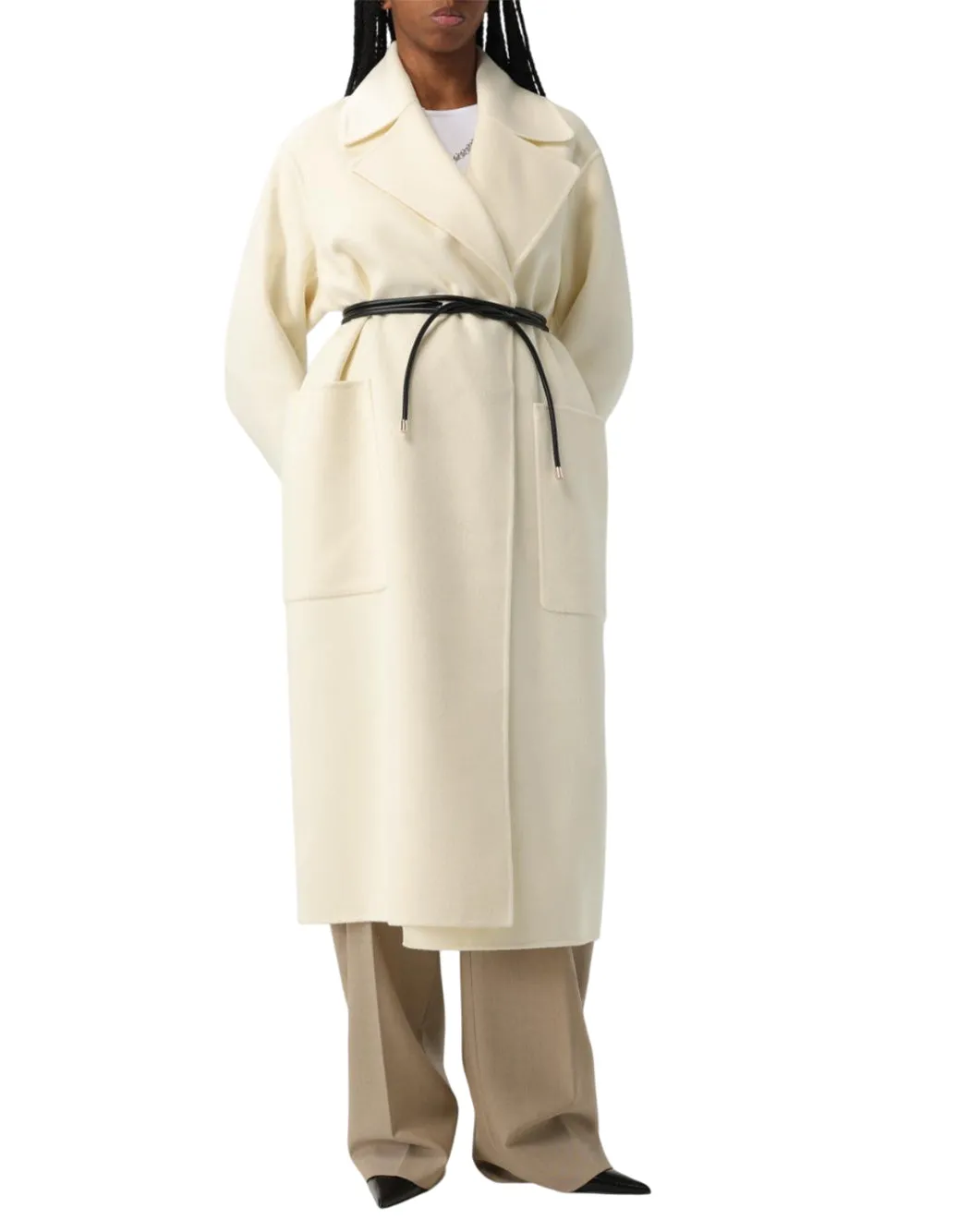 CAPPOTTO CON CINTURA ABATE