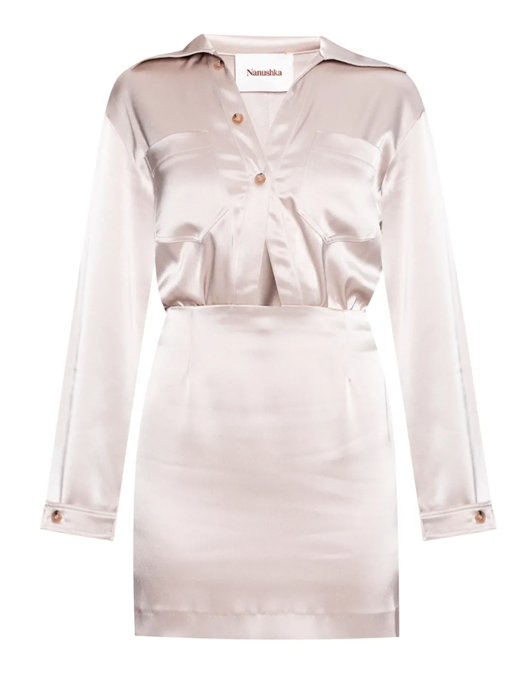 ABITO ALTAIR IN SATIN