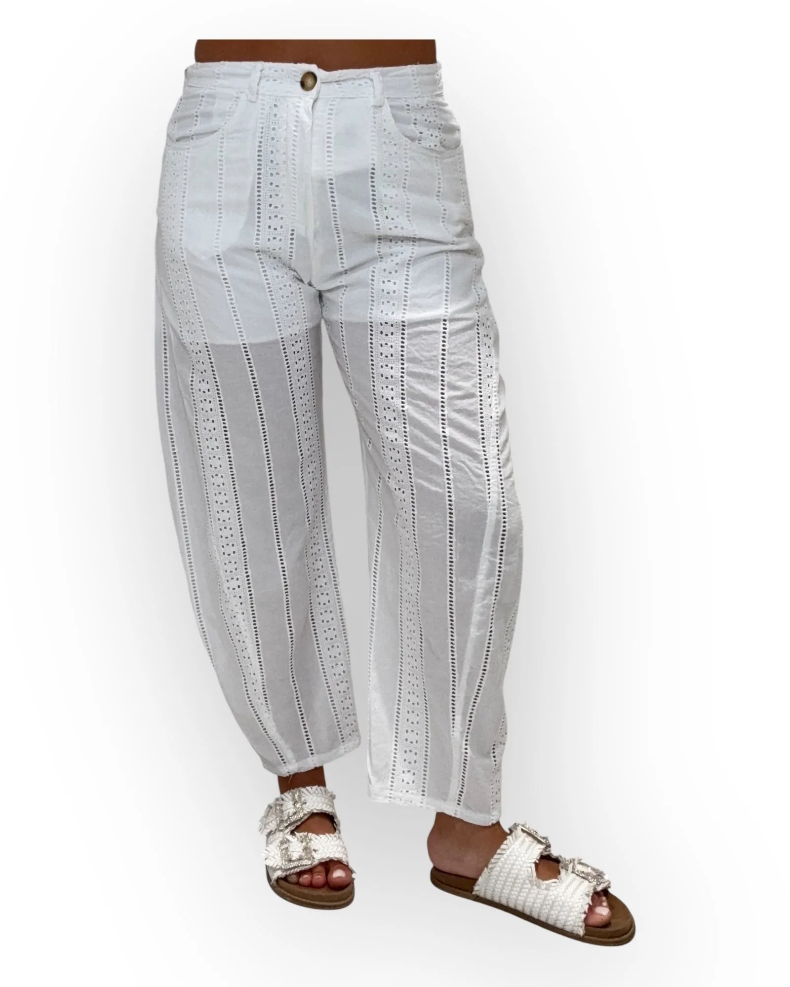 S25PI83 - PANTALONE - Tensione in