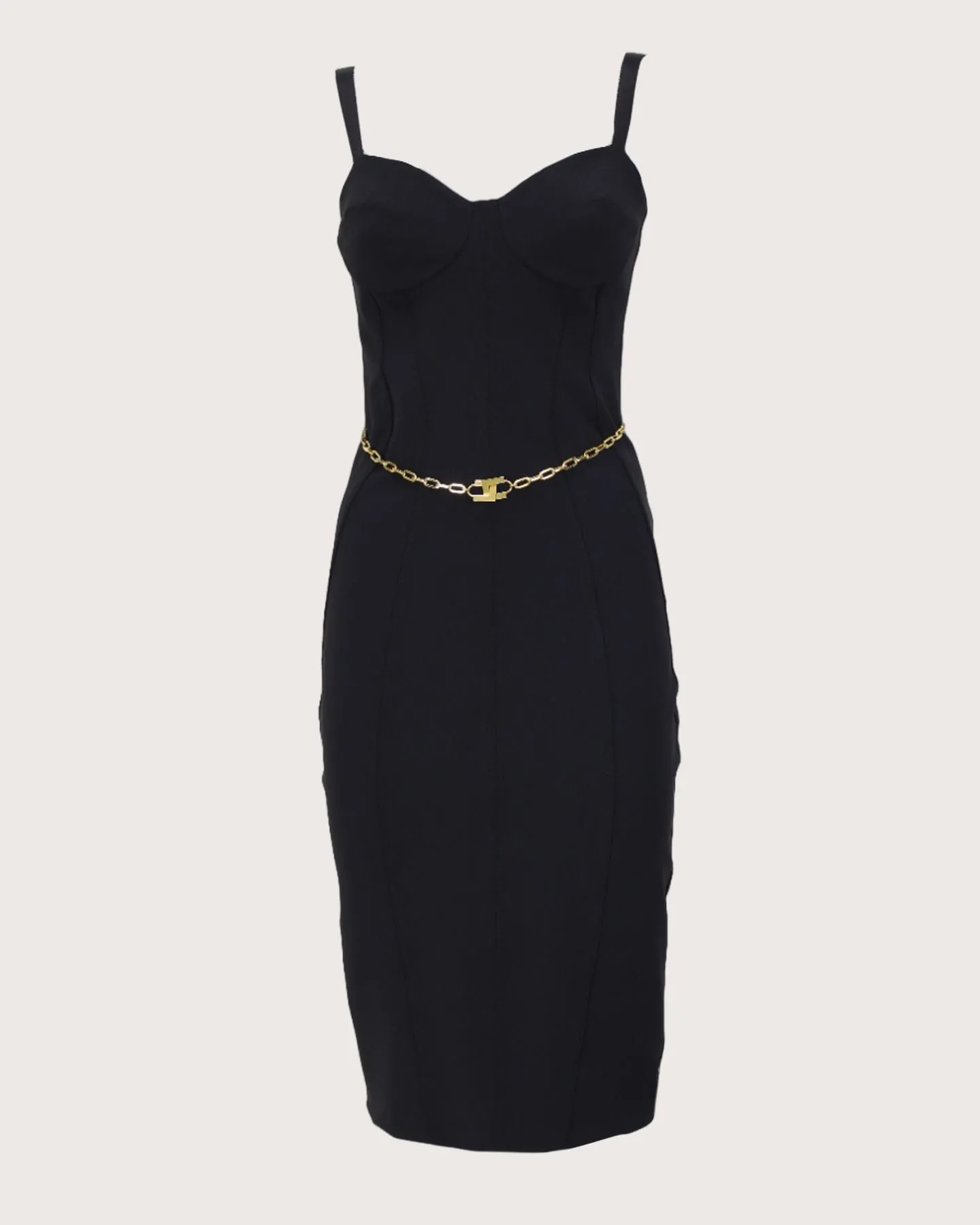 Abito Elisabetta Franchi tubino scollo cuore