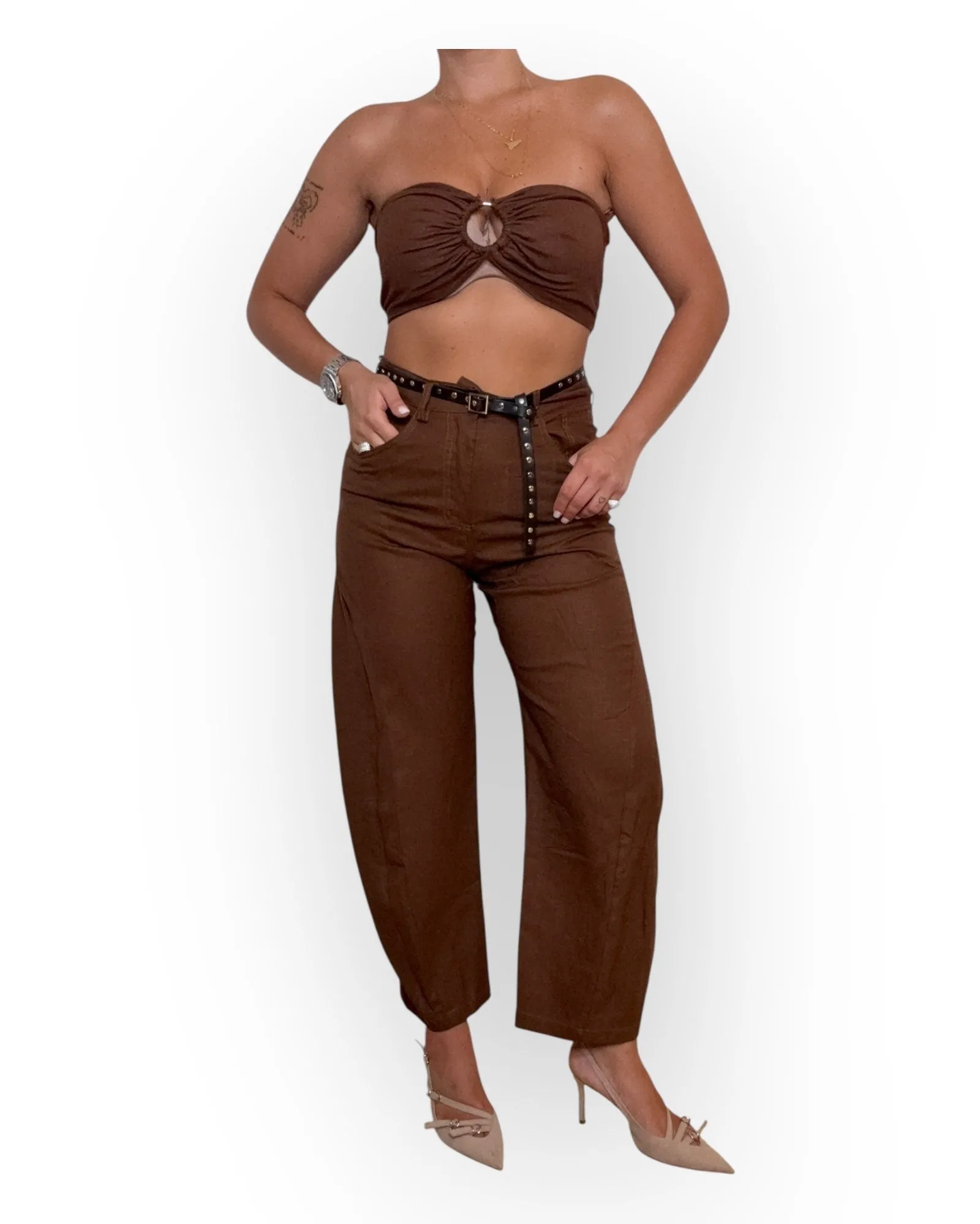 S25PI31 - PANTALONE - Tensione in