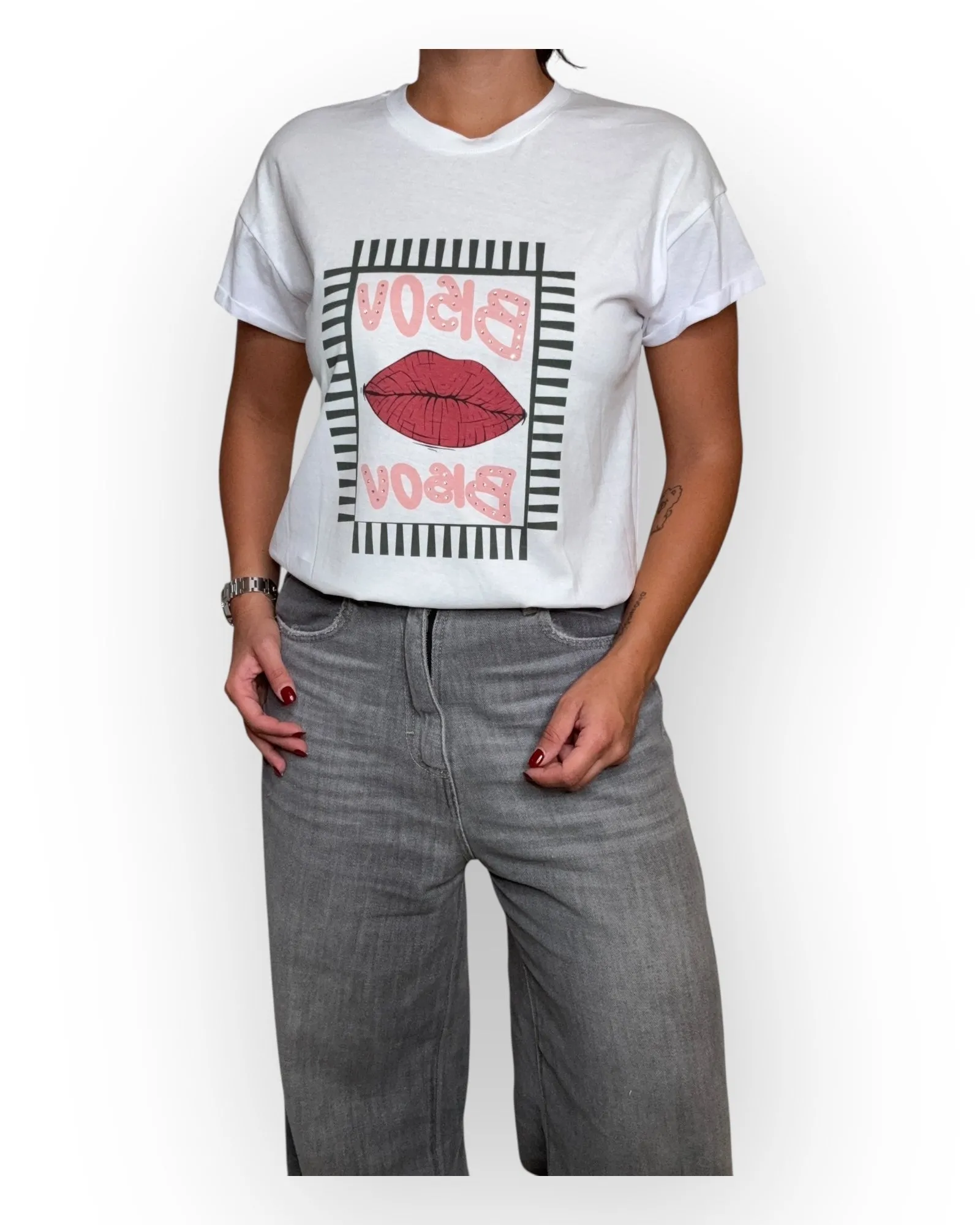 25M7830 - T-SHIRT - Tensione in